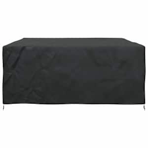 Pokryv na nábytek Jednobarevný Černá 300 x 250 x 100 cm 600D - obrázek 9
