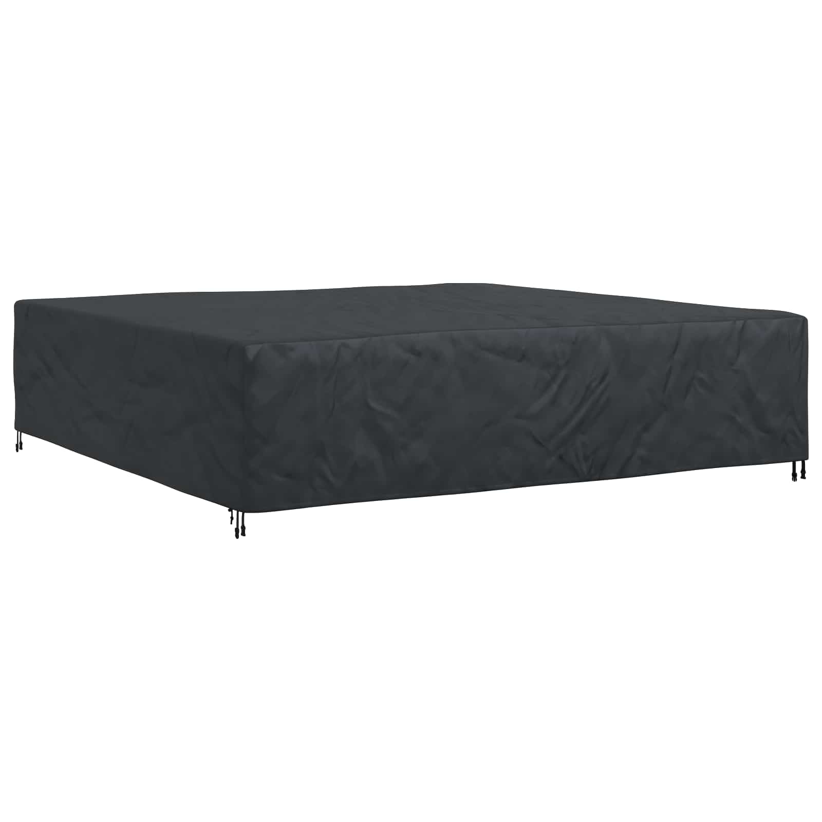 vidaXL Pokryv na nábytek Jednobarevný Černá 300 x 300 x 70 cm 420D