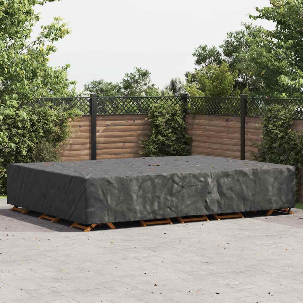 Kryt na vonkajší nábytok Čierna 350 x 260 x 90 cm 420D 4105868