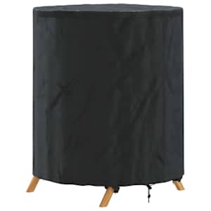 Pokrytí stolu Jednobarevný Černá 62 x 62 x 70 cm textil - obrázek 3
