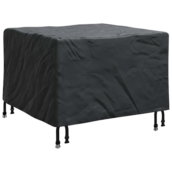 vidaXL M&ouml;&ouml;bli kate 60 x 60 x 45 cm 210D Oxford kangas Ristk&uuml;lik Must