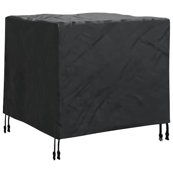 vidaXL M&ouml;&ouml;bli kate 64 x 64 x 65 cm 210D Oxford Kangas Ristk&uuml;lik Must