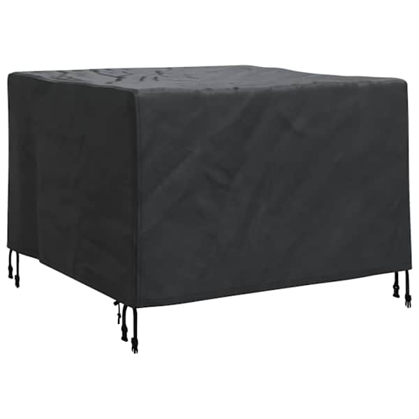 vidaXL M&ouml;&ouml;bli kate 99 x 99 x 60 cm 210D Oxford Kangas Ristk&uuml;lik Must