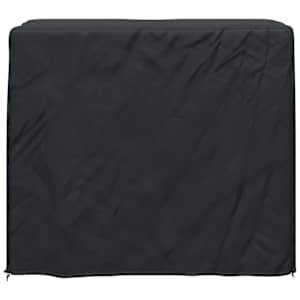 Kryt na stojan na dřevo Černá 61 x 122 x 106 cm textil - obrázek 5