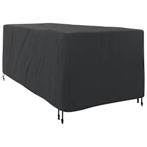Prachtíře na lounger Černá 205 x 100 x 70 cm textil - obrázek 7