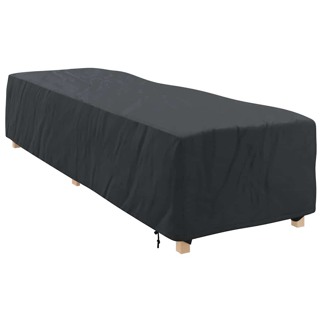 vidaXL Hoes voor tuinmeubelen 210 x 74 x 40 cm 420D Oxford Stof