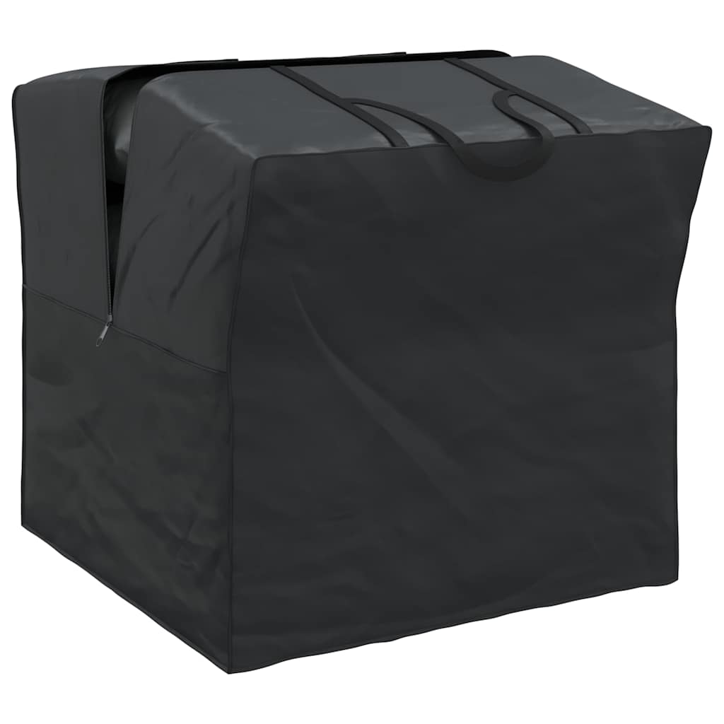 vidaXL Buitent Opslagtas Zwart 80 x 80 x 60 cm 210D stof