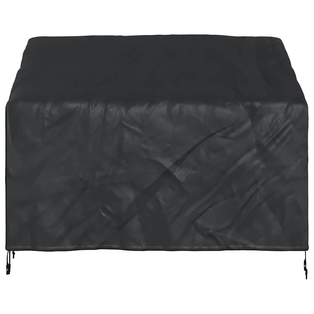 Garden Bench Cover Black 134 x 70 x 65 / 94 cm 600D fabric - Image 5
