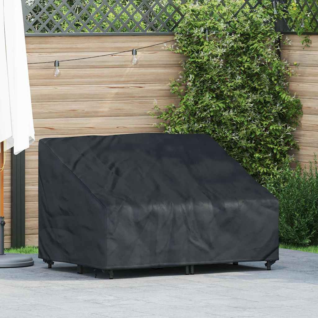 vidaXL Huskă pentru bancă de grădină 130 x 95 x 40 / 80 cm material 210D