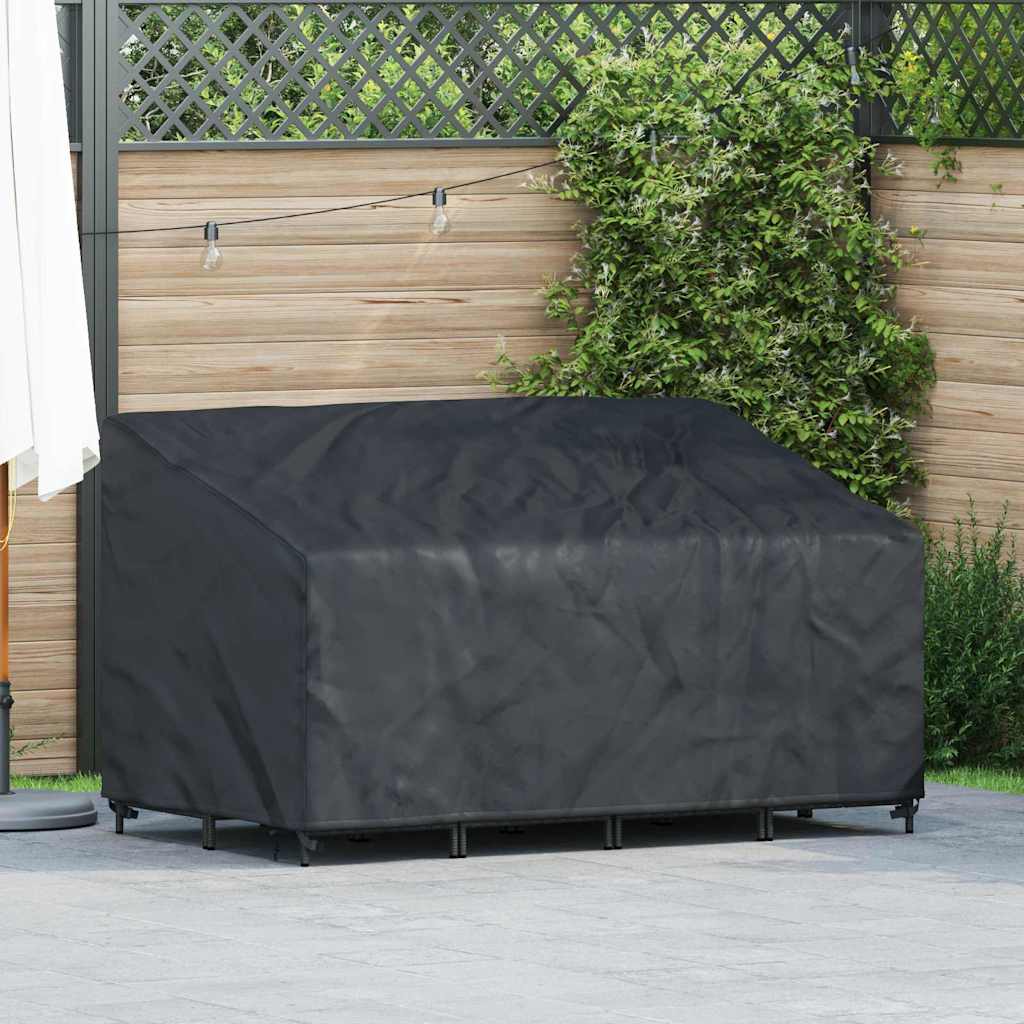 vidaXL Abdeckung für Gartenbank 160 x 100 x 61 / 89 cm 600D-Gewebe