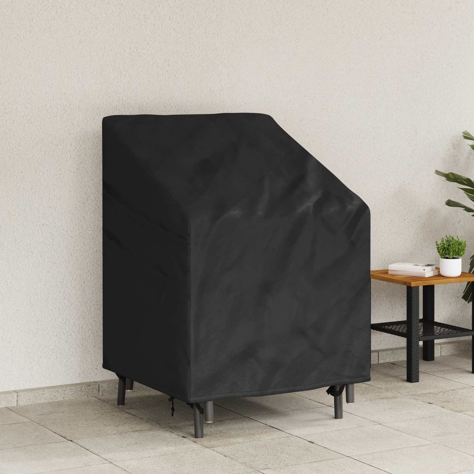 Aiamööbli Kate Must 75 x 78 x 65 / 100 cm 600D Oxford Kangas