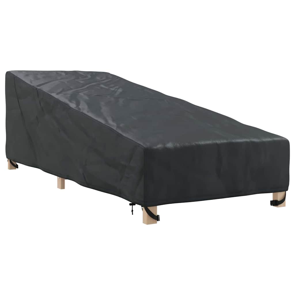 vidaXL Buitenmeubelhoes Zwart 203 x 81 x 63 cm 210D oxford stof