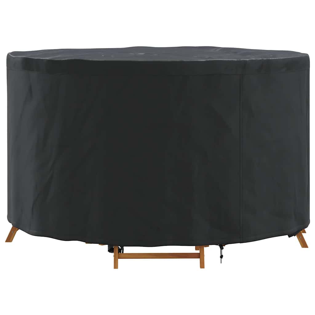 vidaXL Hoes voor tuinmeubelen Zwart 102 x 102 x 71 cm 210D stof