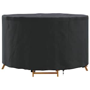 Kryt na venkovní nábytek Černá 102 x 102 x 71 cm 600D látka - obrázek 3