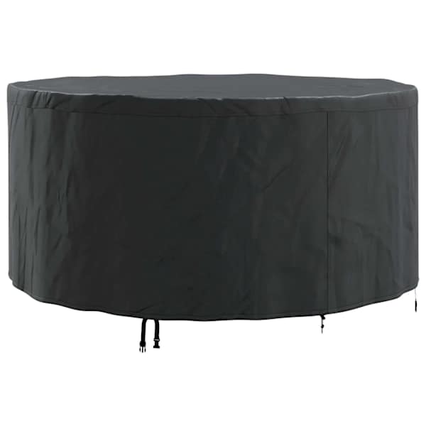 vidaXL M&ouml;&ouml;bli kate 182 x 182 x 71 cm 420D Oxford Kangas &Uuml;mmargune Must