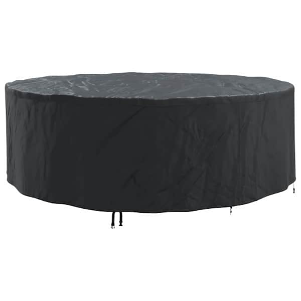 vidaXL M&ouml;&ouml;bli kate 279 x 279 x 85 cm 210D Oxford Kangas &Uuml;mmargune Must