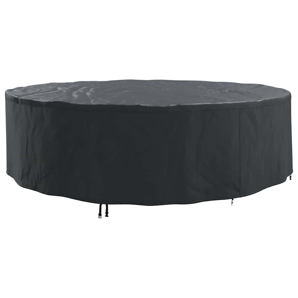 Gartenmöbelabdeckung Schwarz 320 x 320 x 105 cm 600D-Gewebe – Bild 2