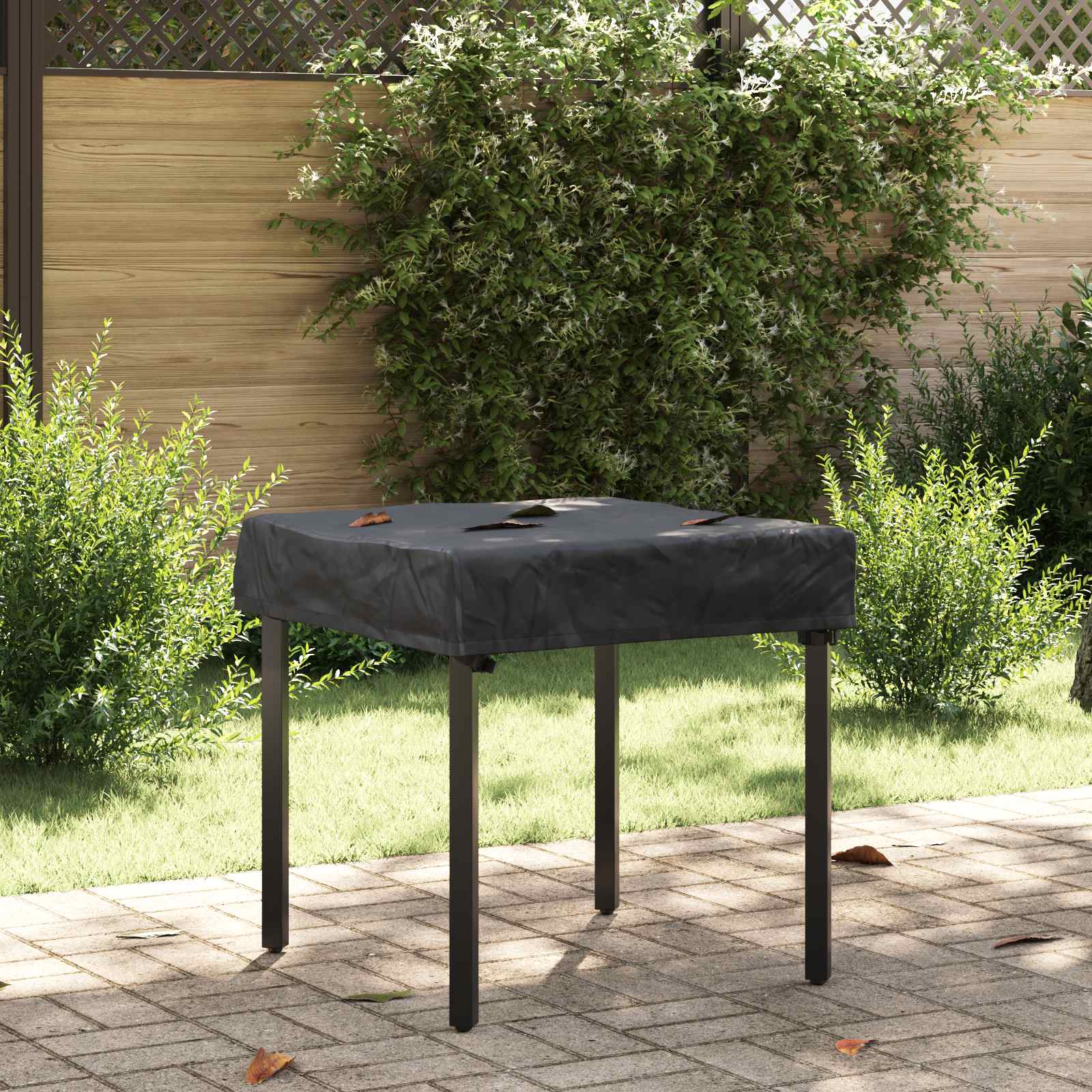 vidaXL Schutzhülle für Gartenmöbel 62 x 62 x 15 cm 600D Oxford Stoff
