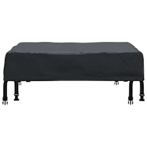 Pokrytí stolu Jednobarevný Černá 72 x 72 x 15 cm textil - obrázek 9