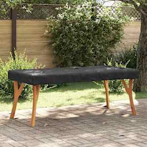 Pokrov za mizo Enobarvno Črna 182 x 92 x 15 cm blago