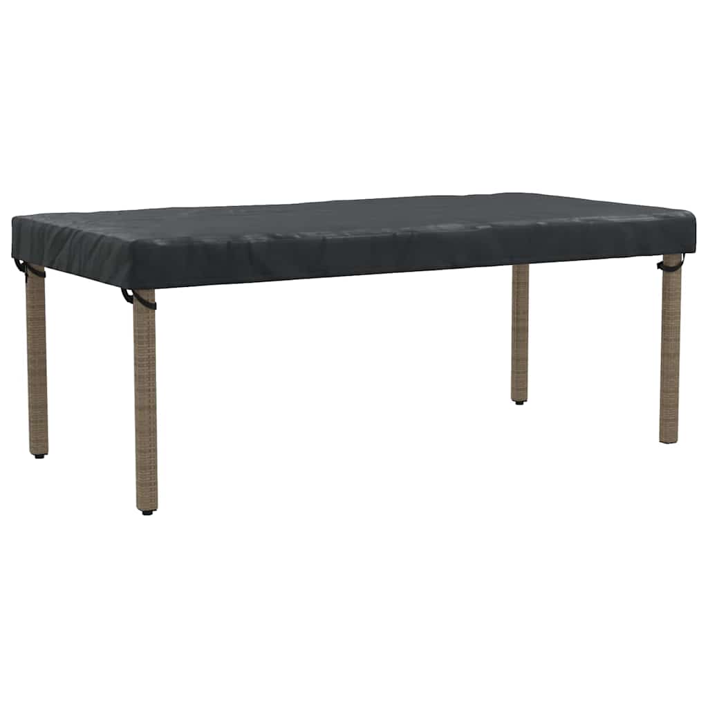 vidaXL Hoes voor tuinmeubelen 202 x 102 x 15 cm 210D Oxford Stof