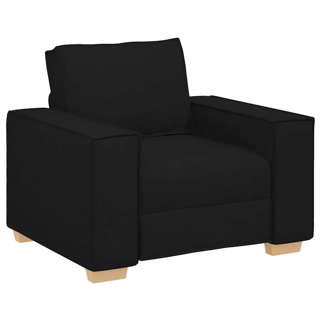 Thumbnail - vidaXL Sofa Stuhl Schwarz 60 cm Stoff