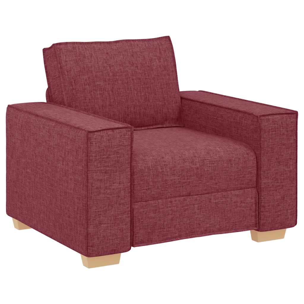 Thumbnail - vidaXL Sofa Stuhl Weinrot 60 cm Stoff