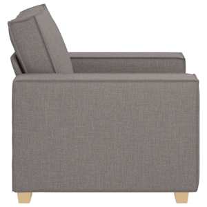 Rozkládací křeslo taupe 60 cm látka - obrázek 6