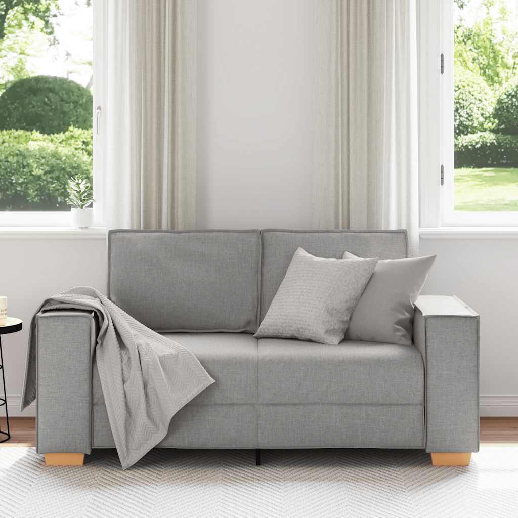 Thumbnail - vidaXL 2-Sitzer Sofa Wolkengrau 120 cm Stoff