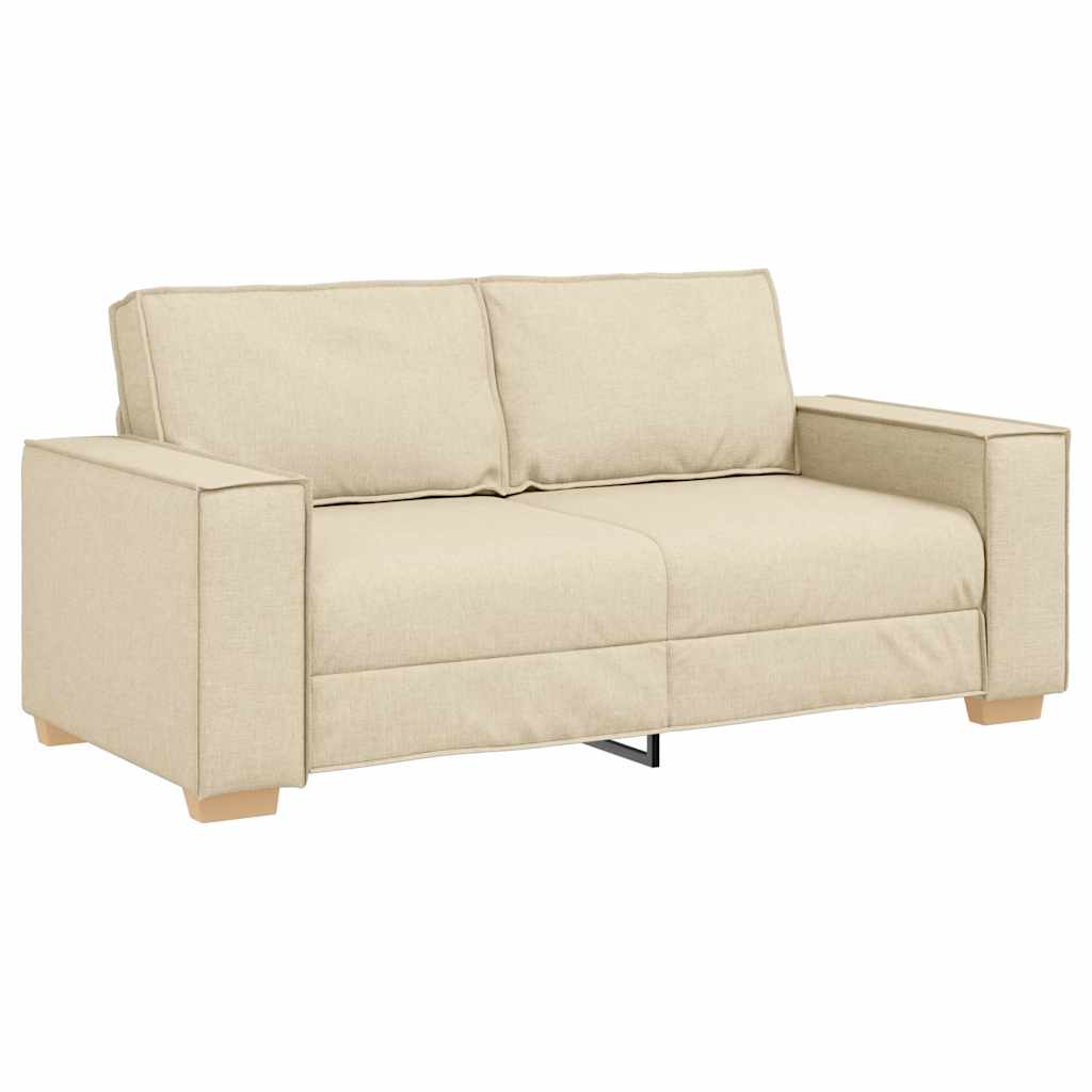 Thumbnail - vidaXL 2-Sitzer Sofa Creme 180x78x84 cm Stoff