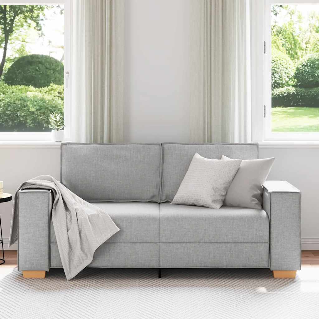 Thumbnail - vidaXL 2-Sitzer Sofa Wolkengrau 140 cm Stoff