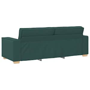 Pohovka Tmavě zelená 220 x 80 x 84 cm textil - obrázek 6