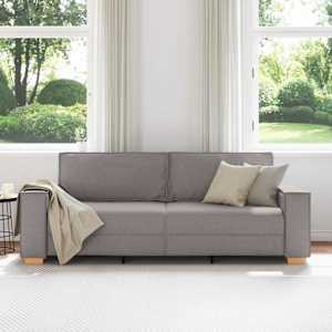 3-místné sofa Taupe 220 cm textil - obrázek 3