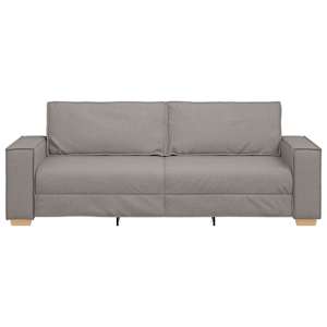 3-místné sofa Taupe 220 cm textil - obrázek 4