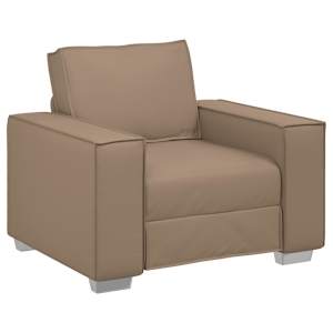 Pohovka Cappuccino 100 x 80 x 84 cm textil - obrázek 2