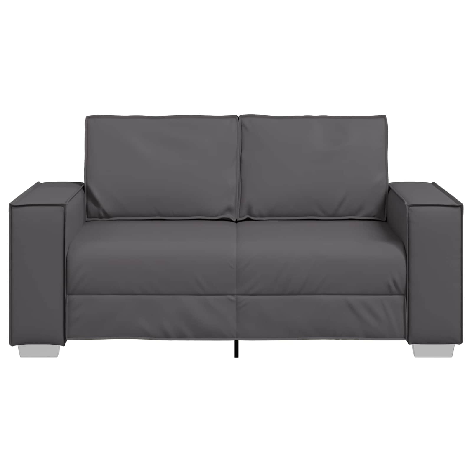 Thumbnail - vidaXL Sofa Grau 160 x 80 x 84 cm Stoff