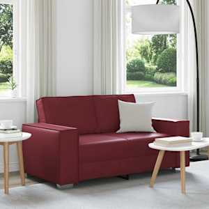Pohovka Víno Červené 160 x 80 x 84 cm textil - obrázek 1