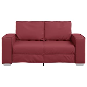 Pohovka Víno Červené 160 x 80 x 84 cm textil - obrázek 4