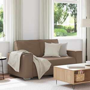 Pohovka Cappuccino 160 x 80 x 84 cm textil - obrázek 1