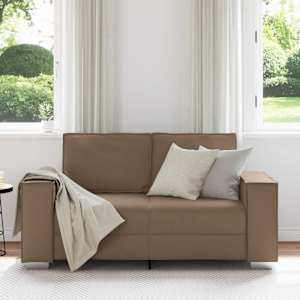 Pohovka Cappuccino 160 x 80 x 84 cm textil - obrázek 3