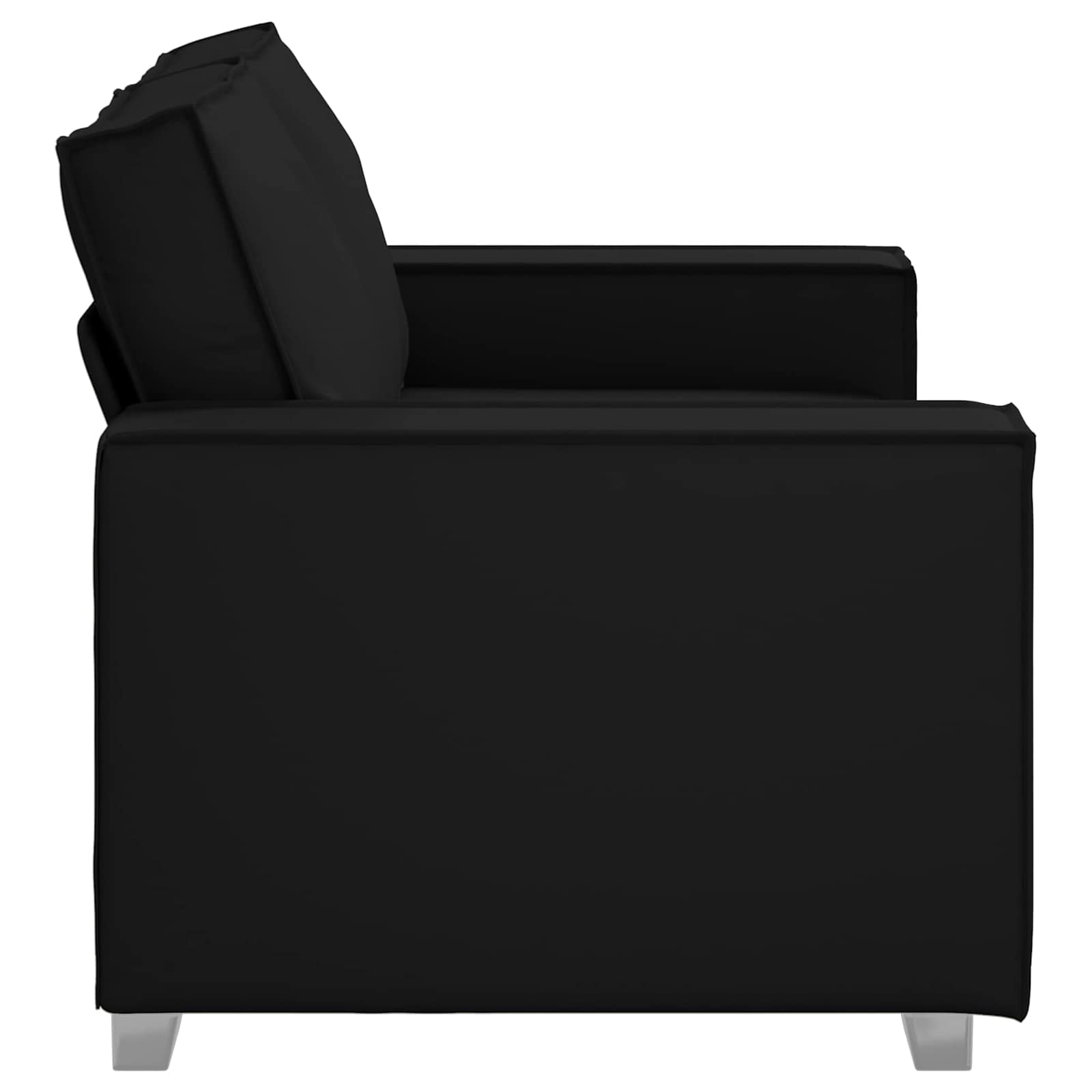 Thumbnail - vidaXL Sofa Schwarz 160 x 80 x 84 cm Stoff