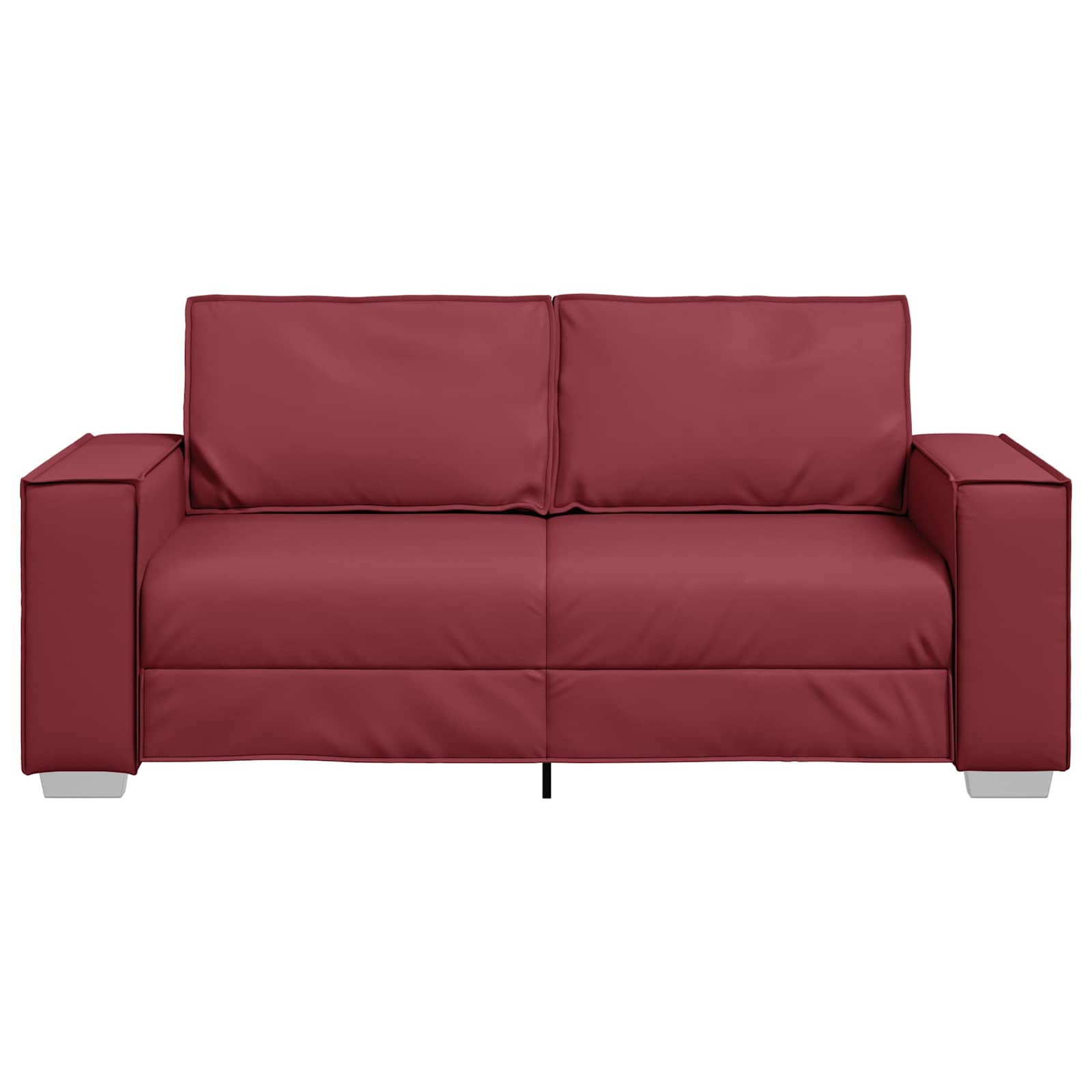 Thumbnail - vidaXL Sofa Weinrot 180 x 80 x 84 cm Stoff