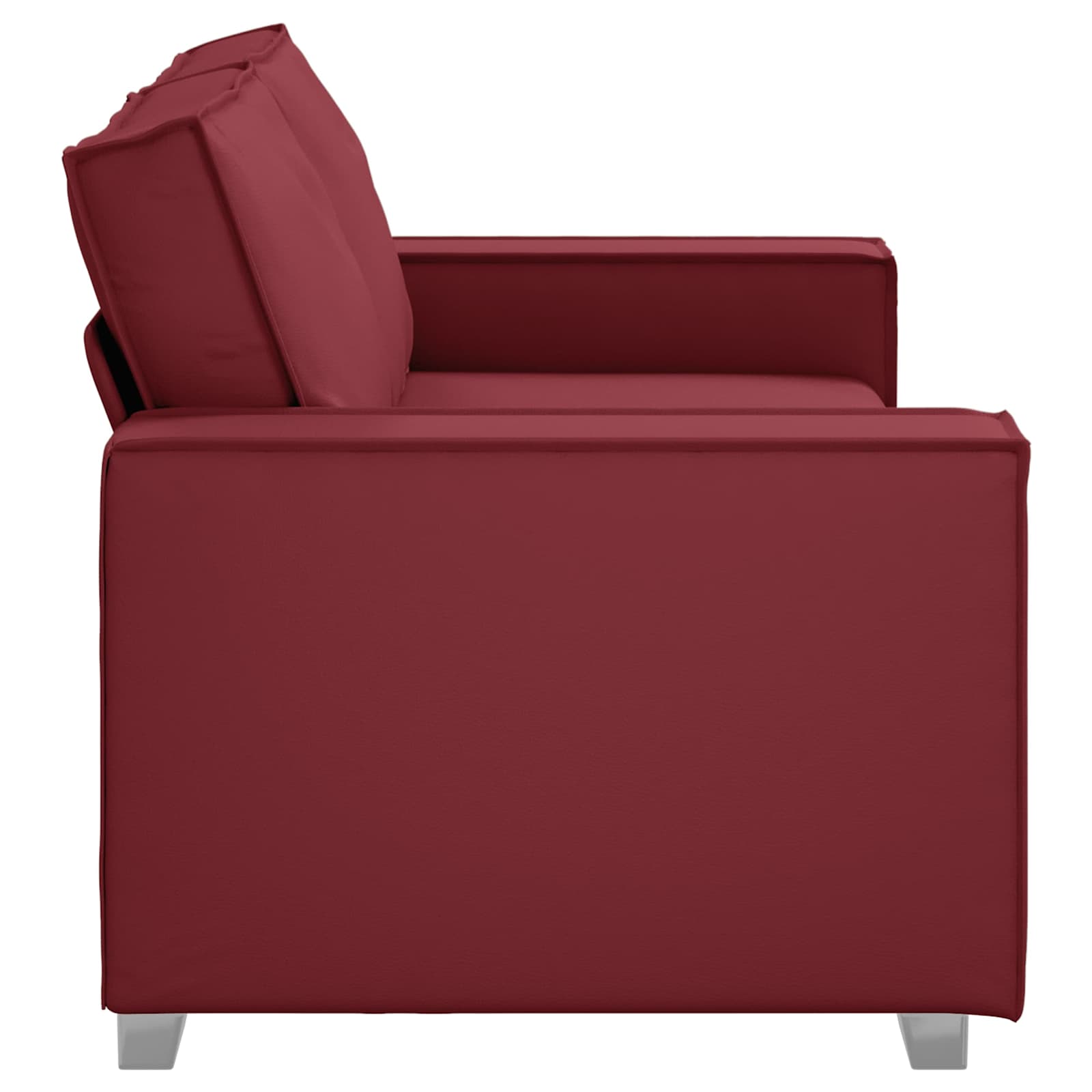 Thumbnail - vidaXL Sofa Weinrot 180 x 80 x 84 cm Stoff