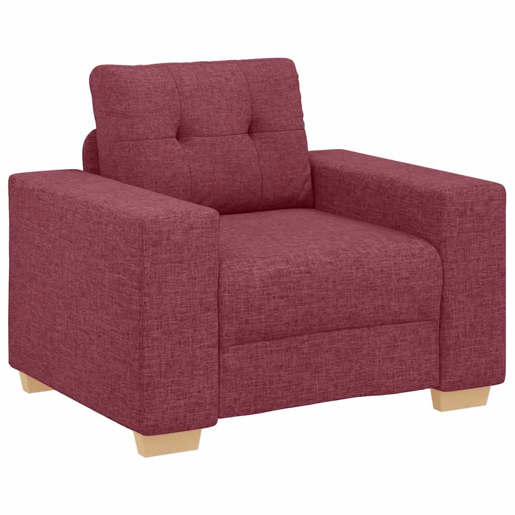 Thumbnail - vidaXL Sofa-Sessel Weinrot 60 cm Stoff