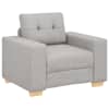 vidaXL diivanitool pilvehall 100 x 78 x 80 cm kangas