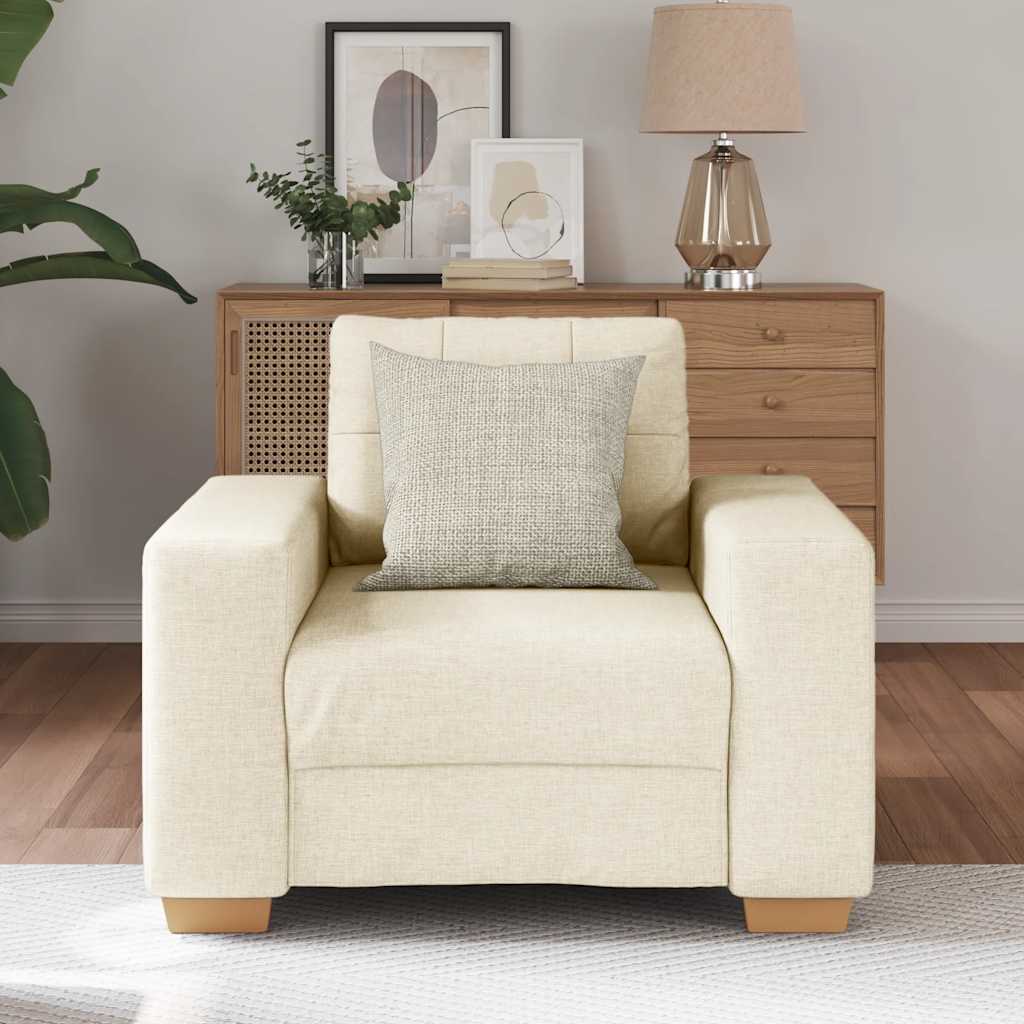 vidaXL Fauteuil Linnen 60 cm