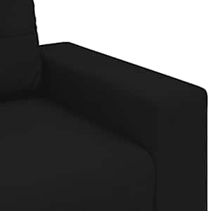 Loveseat Sofa Černý 160x77x82 cm textil - obrázek 7