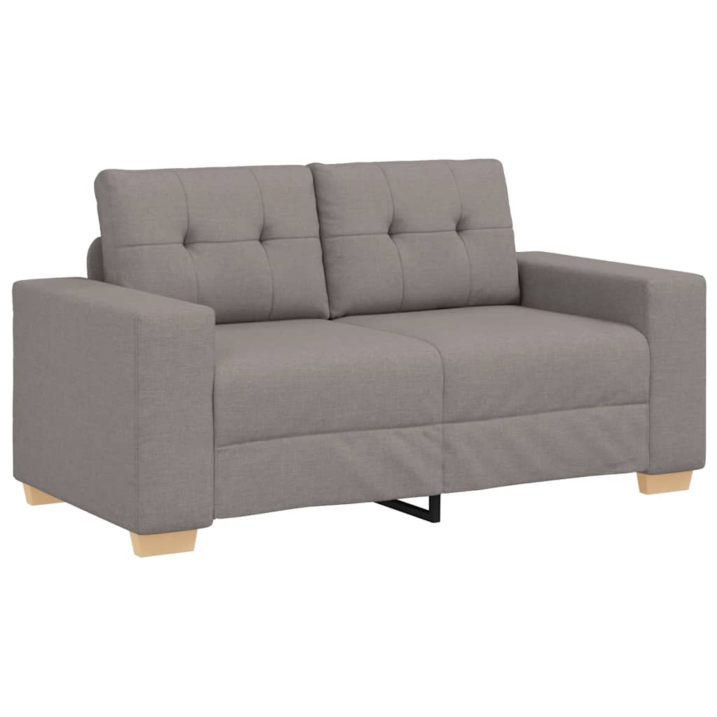 Thumbnail - vidaXL Loveseat-Sofa Taupe 120 cm Stoff