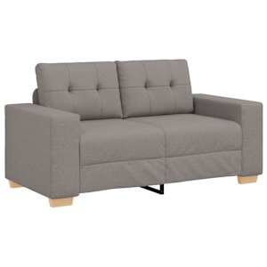 Dvousedák, taupe, látka 160 x 77 x 82 cm - obrázek 2