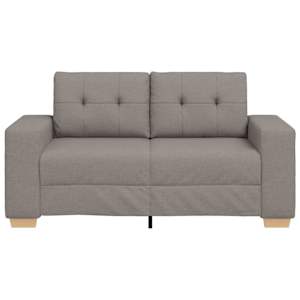 Dvousedák, taupe, látka 160 x 77 x 82 cm - obrázek 4